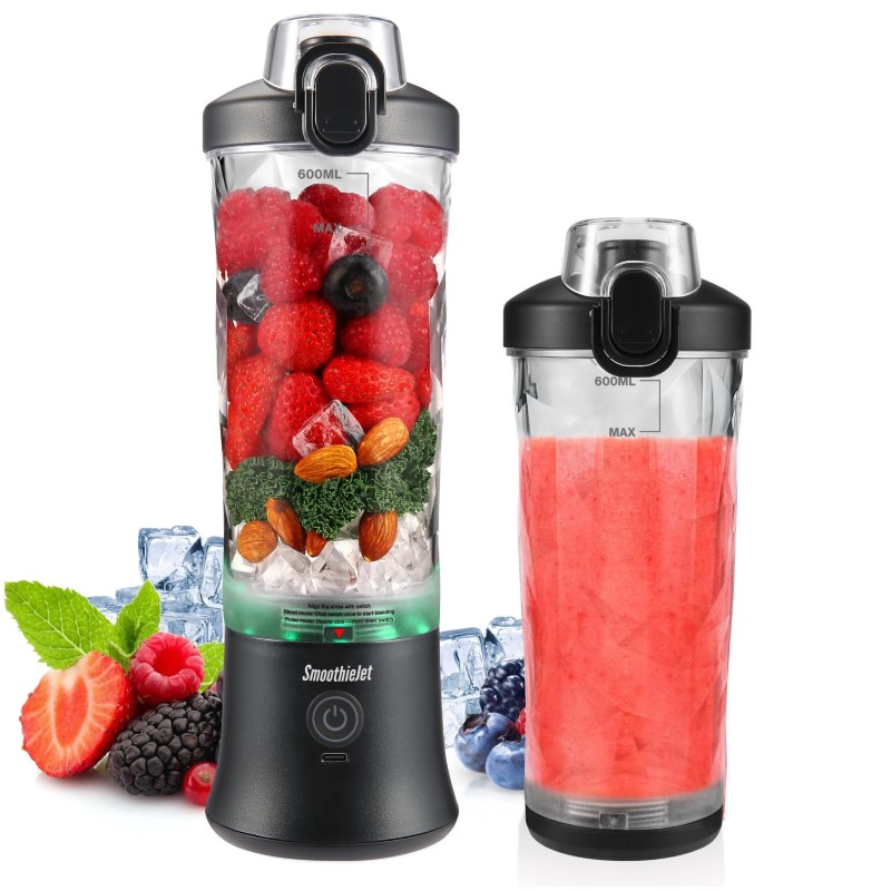 SmoothieJet prenosný USB smoothie mixér 600 ml